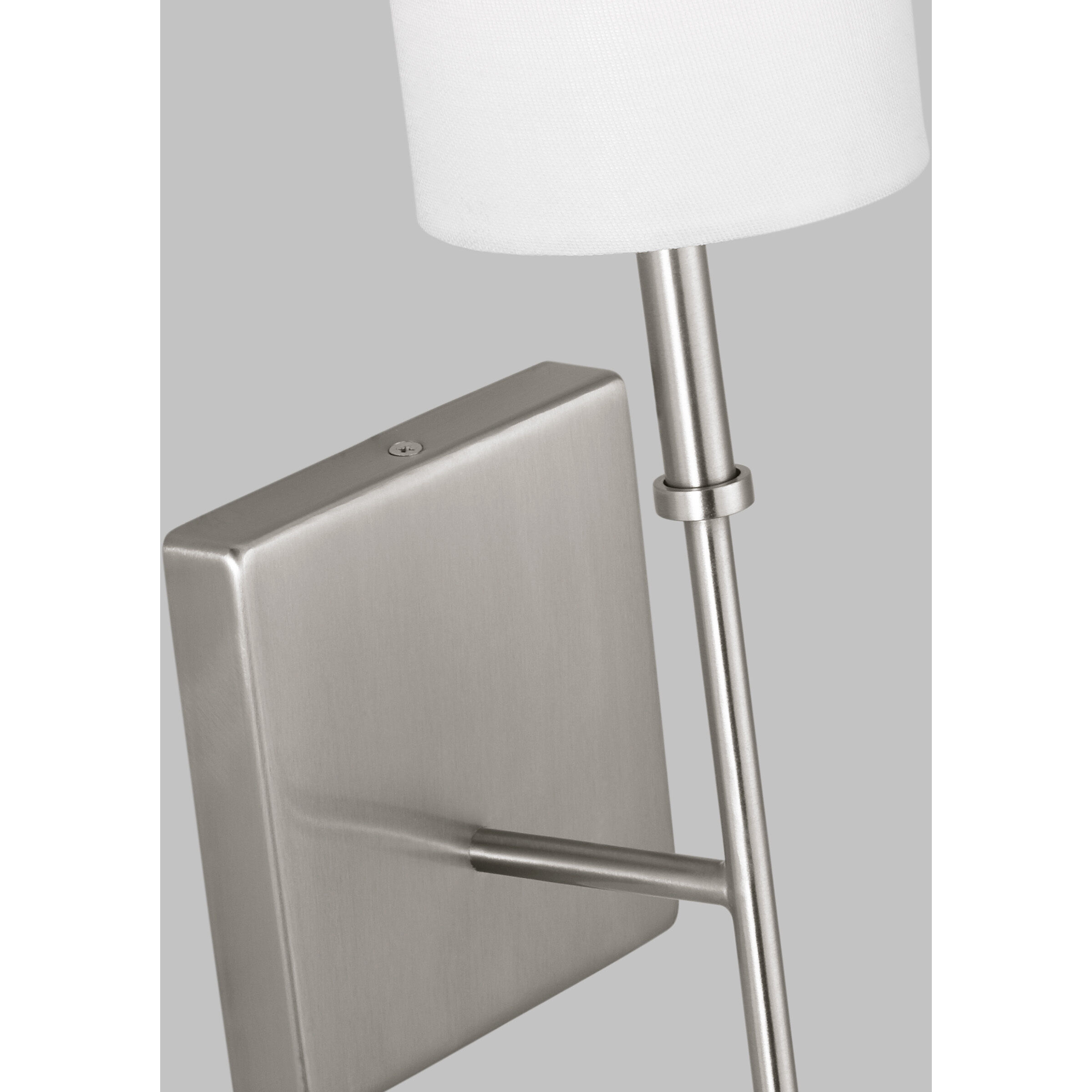 Foxdale Bath Vanity Wall Light in Brushed Nickel
