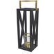 Contemporary 10 inch Black/Gold Lantern