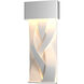 Tress LED 22.9 inch Coastal White Outdoor Sconce, Small - Open Box
