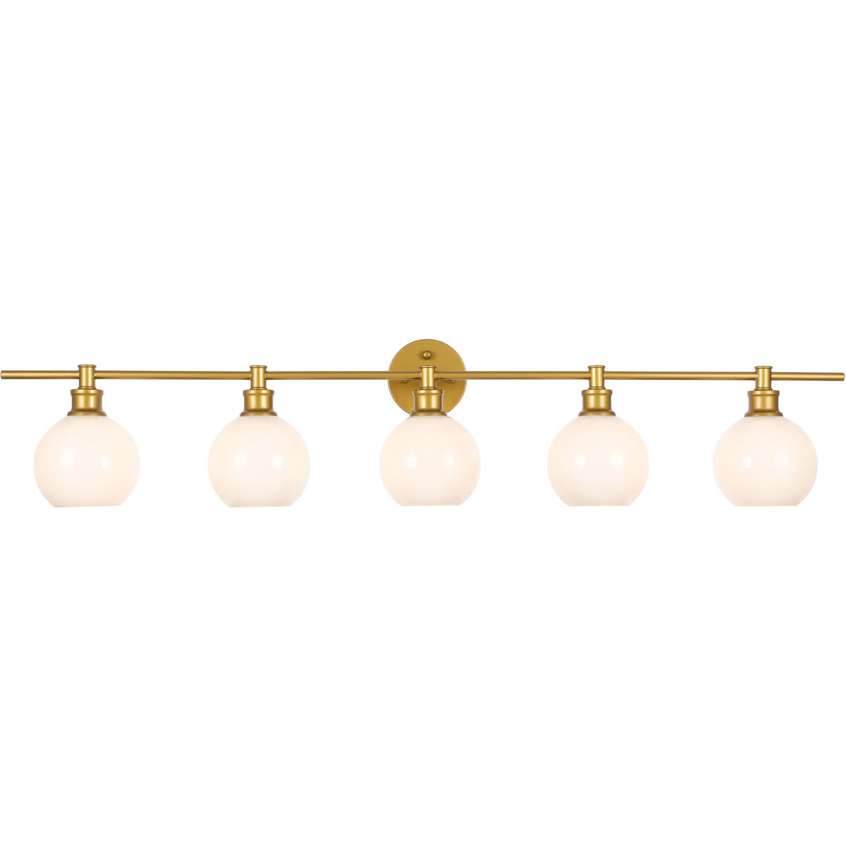 Collier 5 Light 47 inch Brass Wall sconce Wall Light
