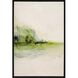Landscapes Collection Green Framed Art