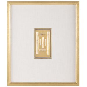Selenite III Gold Shadowbox, 3D