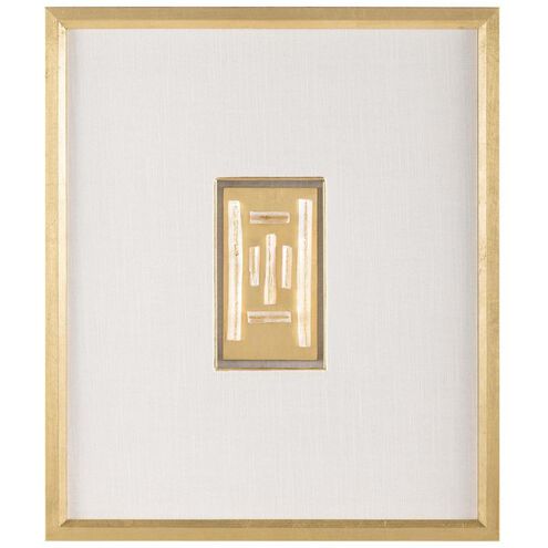 Selenite III Gold Shadowbox, 3D
