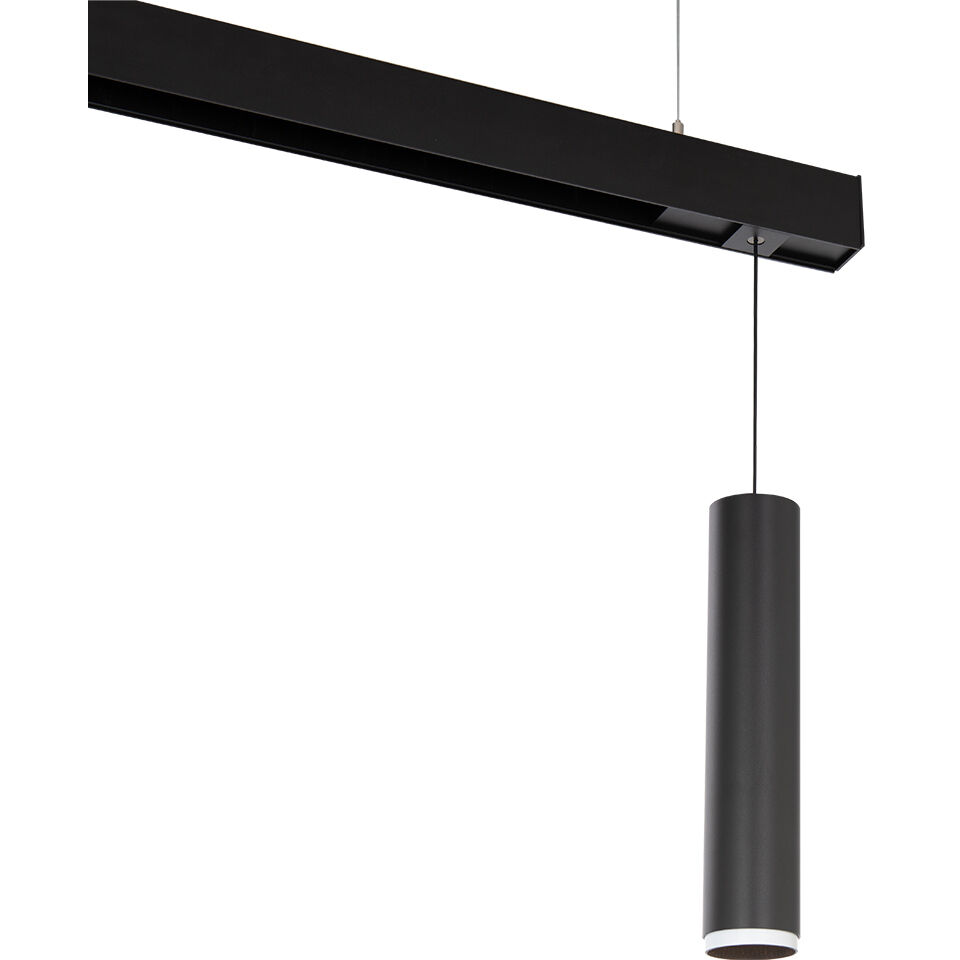 Ventrix 1 Light 48 White Track Fixtures Ceiling Light