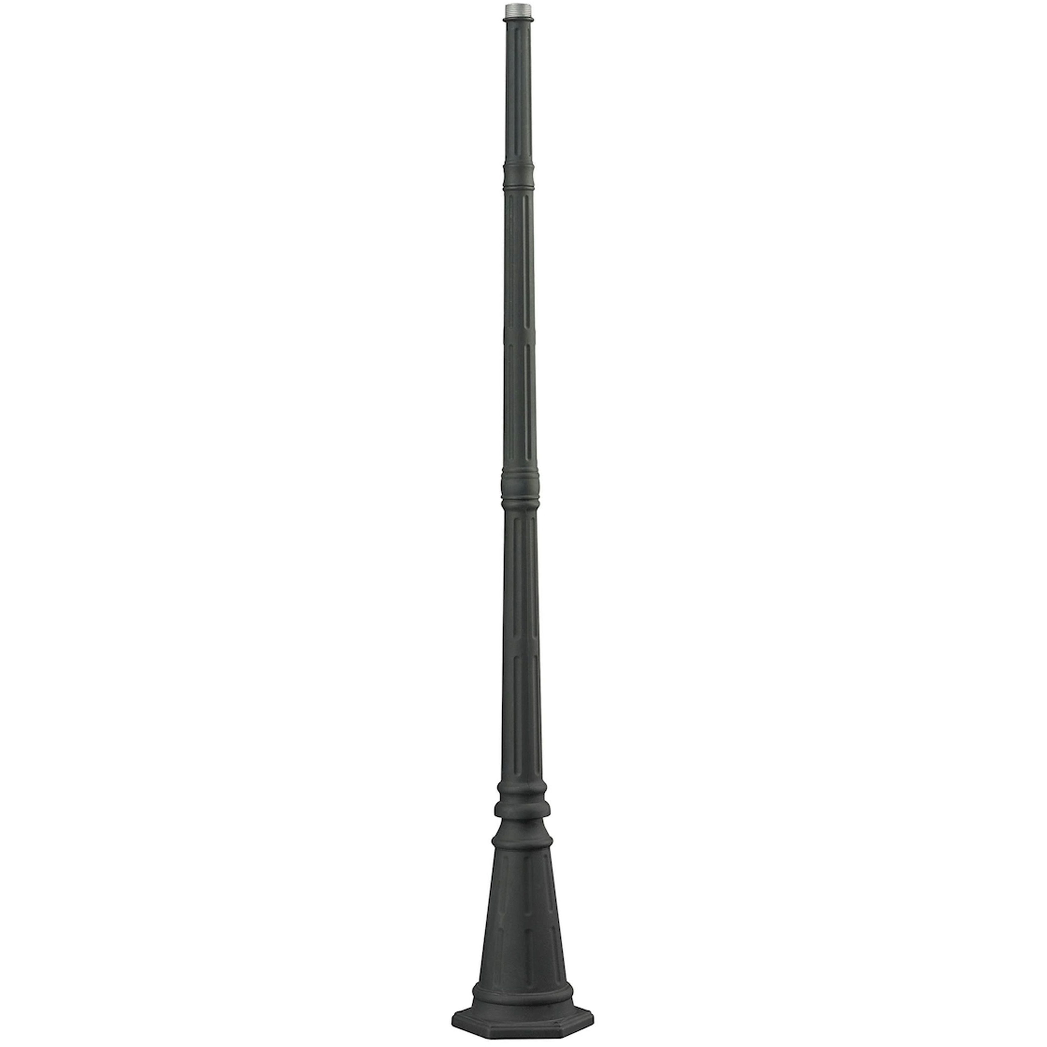 Outdoor Accessories 73 inch Charcoal Outdoor Post