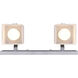 Madison 2 Light 16 inch Brushed Nickel Vanity Light Wall Light