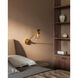 Alora Mood Mauer 1 Light 7.88 inch Brushed Gold Bath Vanity Light Wall Light