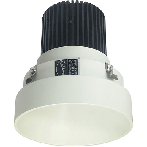 Iolite White with White Recessed Light in 3000K, 1000, Round Trimless Reflector
