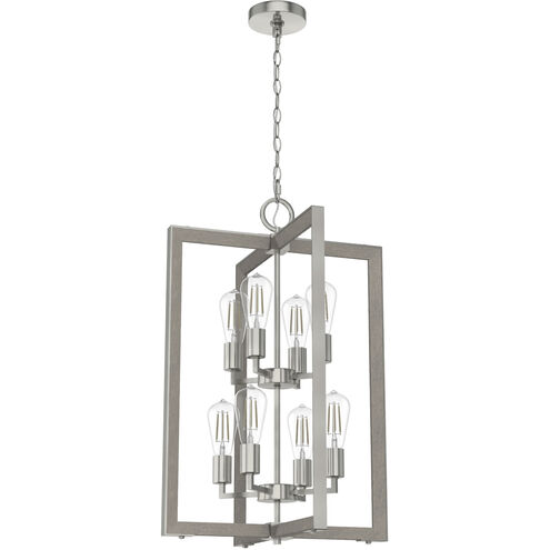 Woodburn 1 Light 19 inch Brushed Nickel Foyer Pendant Ceiling Light