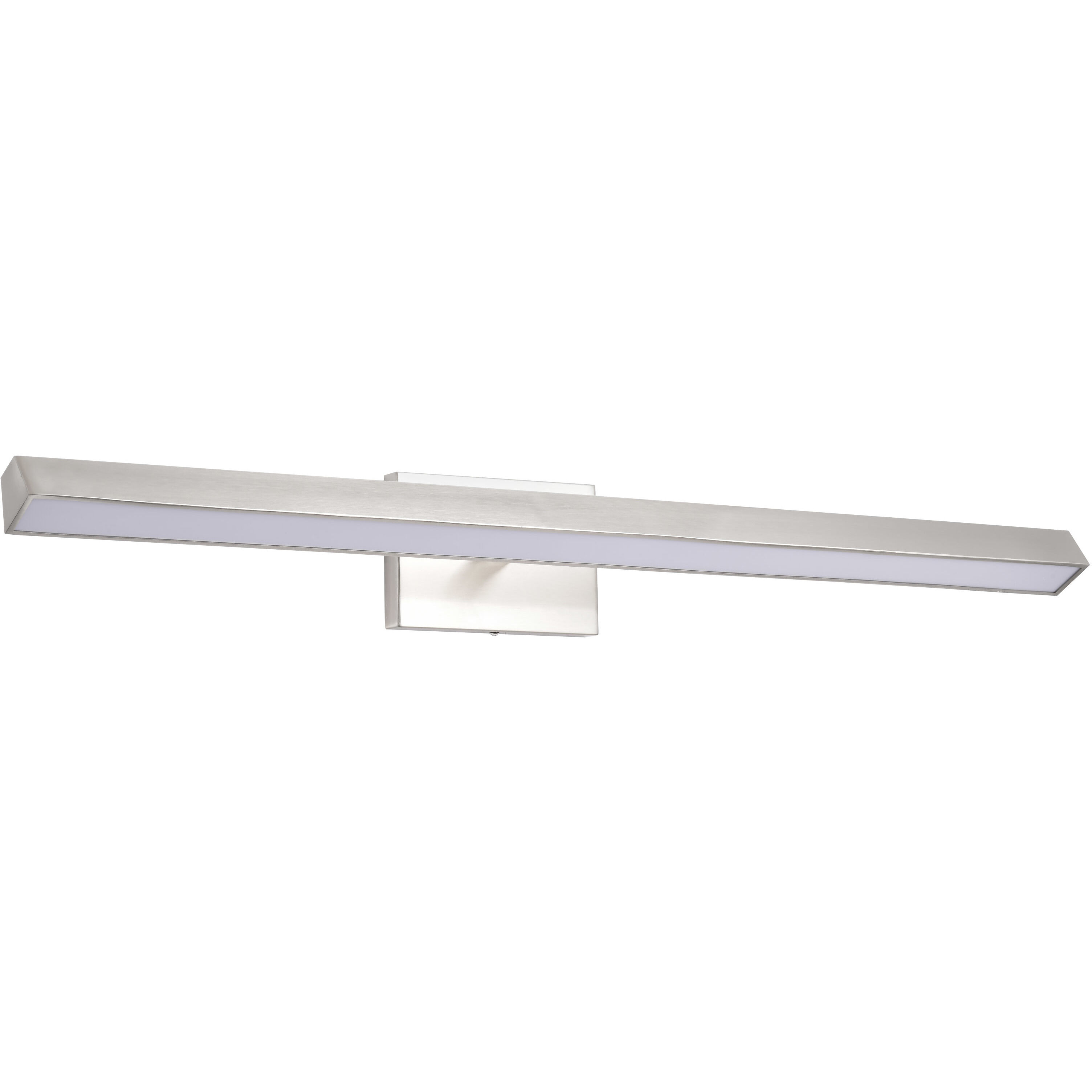 Mila LED 35.8 inch Brushed Nickel Vanity Wall Light