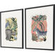 Wild Wonderland Multi and Blue and Green and Pink Framed Art