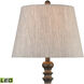 Rhinebeck 30 inch 9.00 watt Aged Wood Table Lamp Portable Light