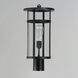 Clyde Vivex 1 Light 19 inch Black Outdoor Post Lantern