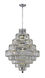 Maxime 20 Light 30 inch Chrome Dining Chandelier Ceiling Light in Clear, Royal Cut