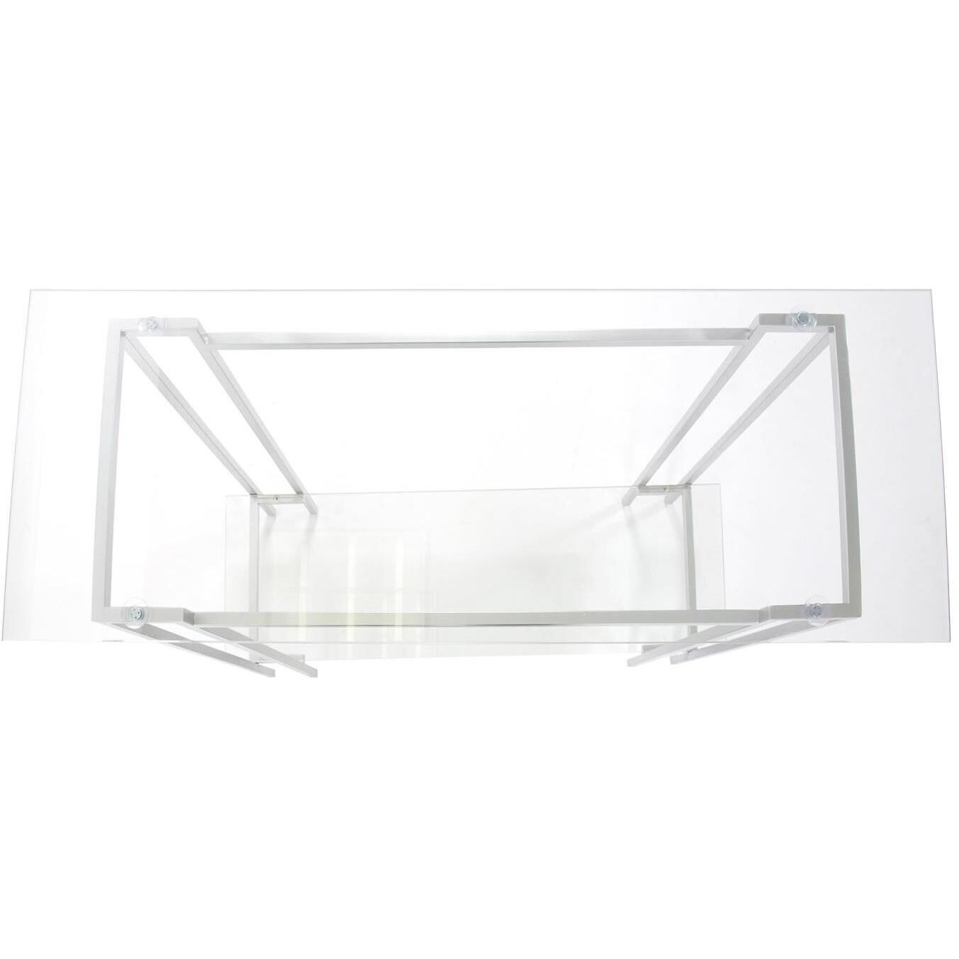 Stanton 42 inch Silver Console Table