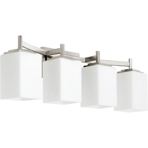 Delta 4 Light 28 inch Satin Nickel Vanity Light Wall Light