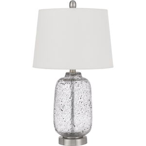 Solaro 23.5 inch 100.00 watt Brushed Steel Table Lamp Portable Light