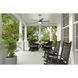 Seawall 52 inch Matte Silver Outdoor Ceiling Fan