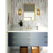 Alora Mood Cyrus 1 Light 7.5 inch Aged Gold Flush Mount Ceiling Light