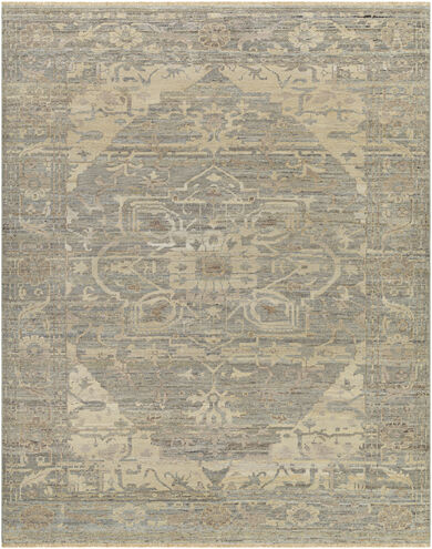 Cappadocia 132 X 96 inch Medium Gray Rug, Rectangle