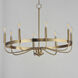 Frankie 8 Light 29 inch Heritage Single-Tier Chandelier Ceiling Light