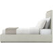 Panos US King Bed, Wooden, Upholstered