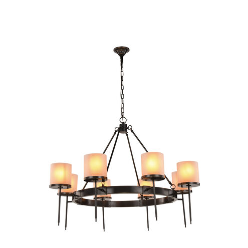 Bradford 8 Light 45 inch Bronze Pendant Ceiling Light, Urban Classic