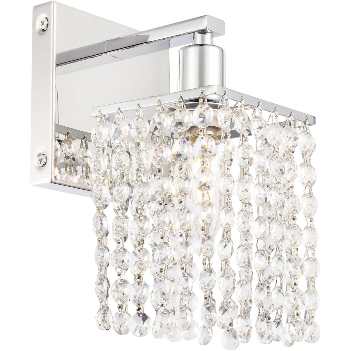 Phineas 1 Light 5 inch Chrome Wall sconce Wall Light