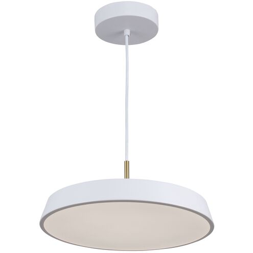 Lexi LED 12 inch White Pendant Ceiling Light