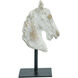 Anita Gray/Gold/Black Outdoor Statue