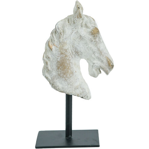 Anita Gray/Gold/Black Outdoor Statue