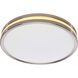 Brentwood LED 14.37 inch Brushed Nickel Close-to-Ceiling Ceiling Light