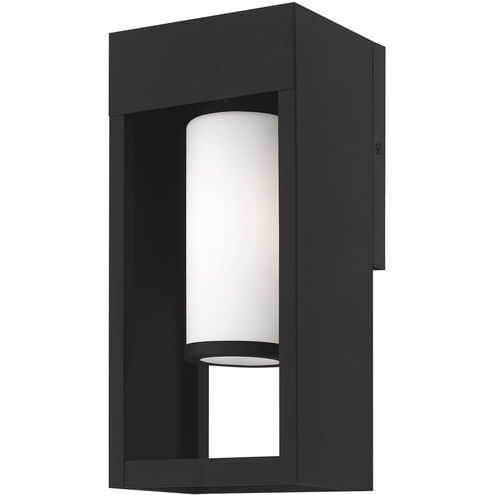Bleecker 1 Light 14 inch Black Outdoor Wall Lantern
