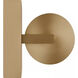 Weston LED 22 inch Satin Brass Vanity Light Wall Light