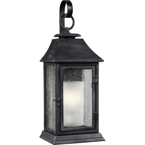 Sean Lavin Shepherd 1 Light 19.13 inch Dark Weathered Zinc Outdoor Wall Lantern