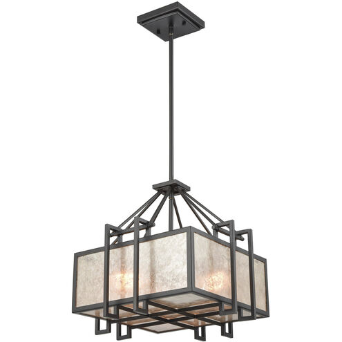 Stasis 3 Light 17 inch Oil Rubbed Bronze Chandelier Ceiling Light