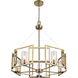 Marco 5 Light 24.5 inch Brushed Champagne Bronze Chandelier Ceiling Light