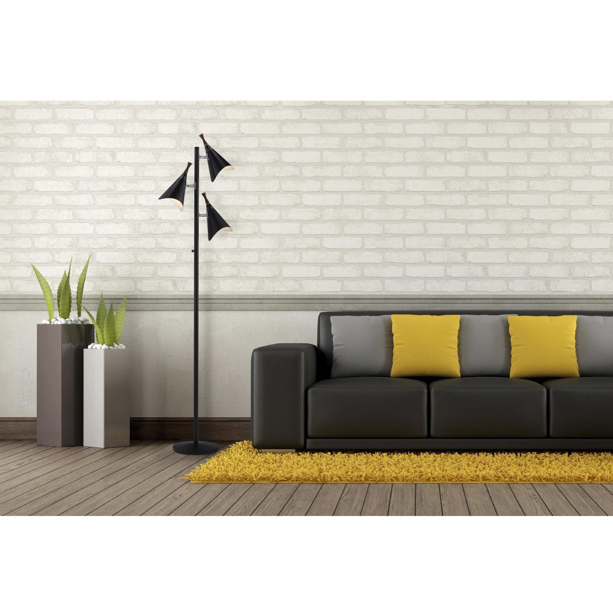 Adesso Draper Black Tree Lamp