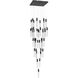 Original Glacier Avenue LED 36 inch Black Multi Port Pendant Ceiling Light in Bubbled