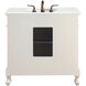 Danville 36 X 21 X 36 inch Antique White Vanity Sink Set