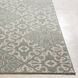 Alfresco 154 X 106 inch Dusty Sage/Beige Machine Woven Rug, Polypropylene