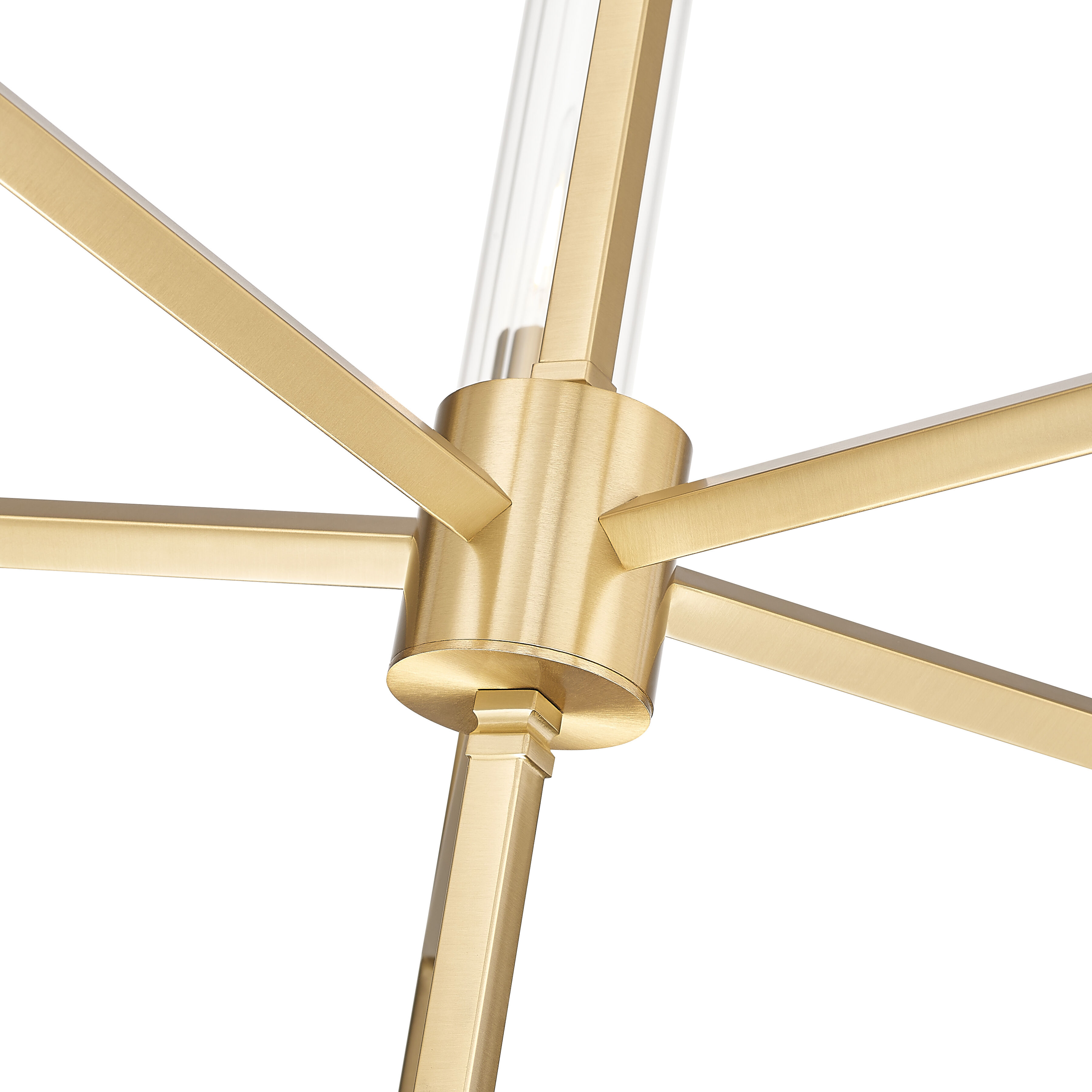 Esme 5 Light 32 inch Modern Gold Chandelier Ceiling Light