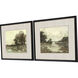 Landscapes Collection Green Framed Art