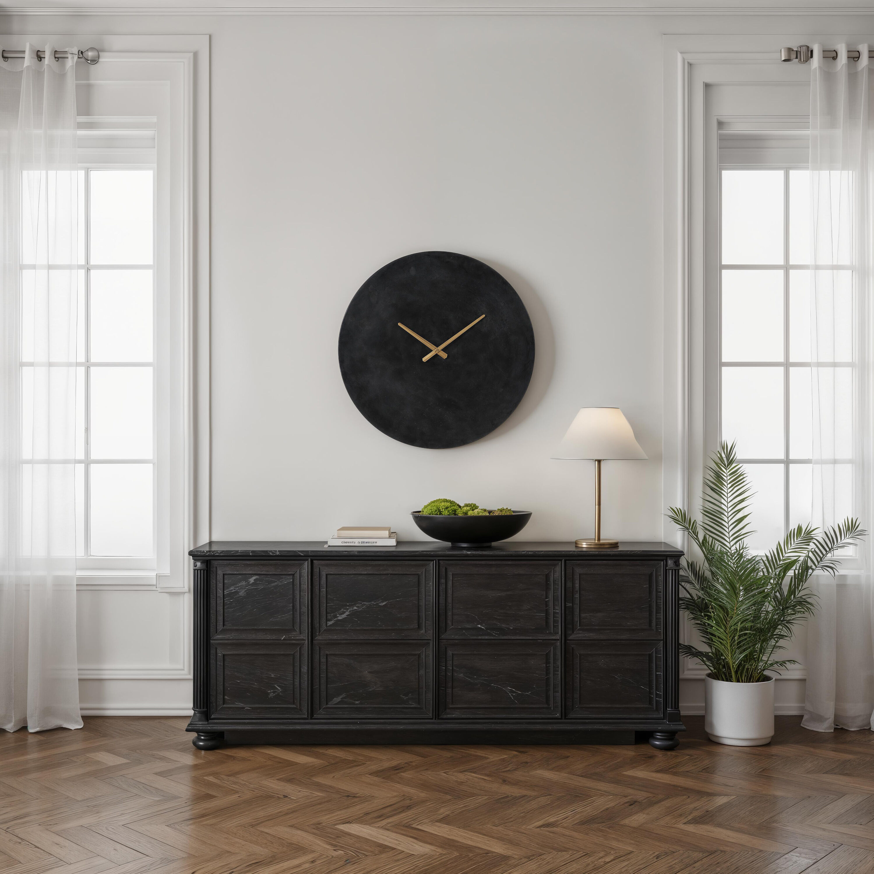 Darnay 22 X 0.5 inch Wall Clock