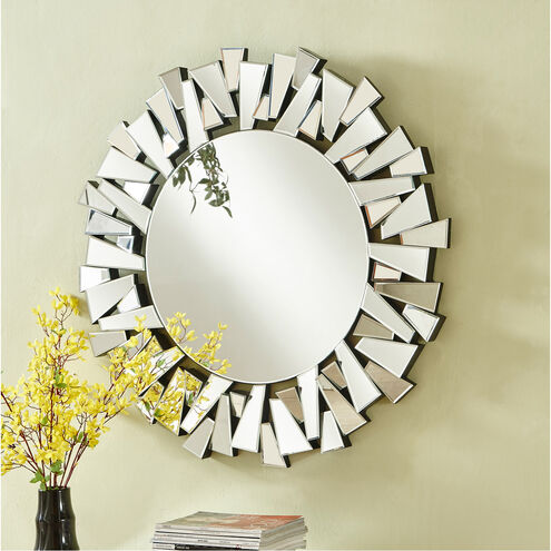 Sparkle 32 X 32 inch Clear Wall Mirror Home Decor