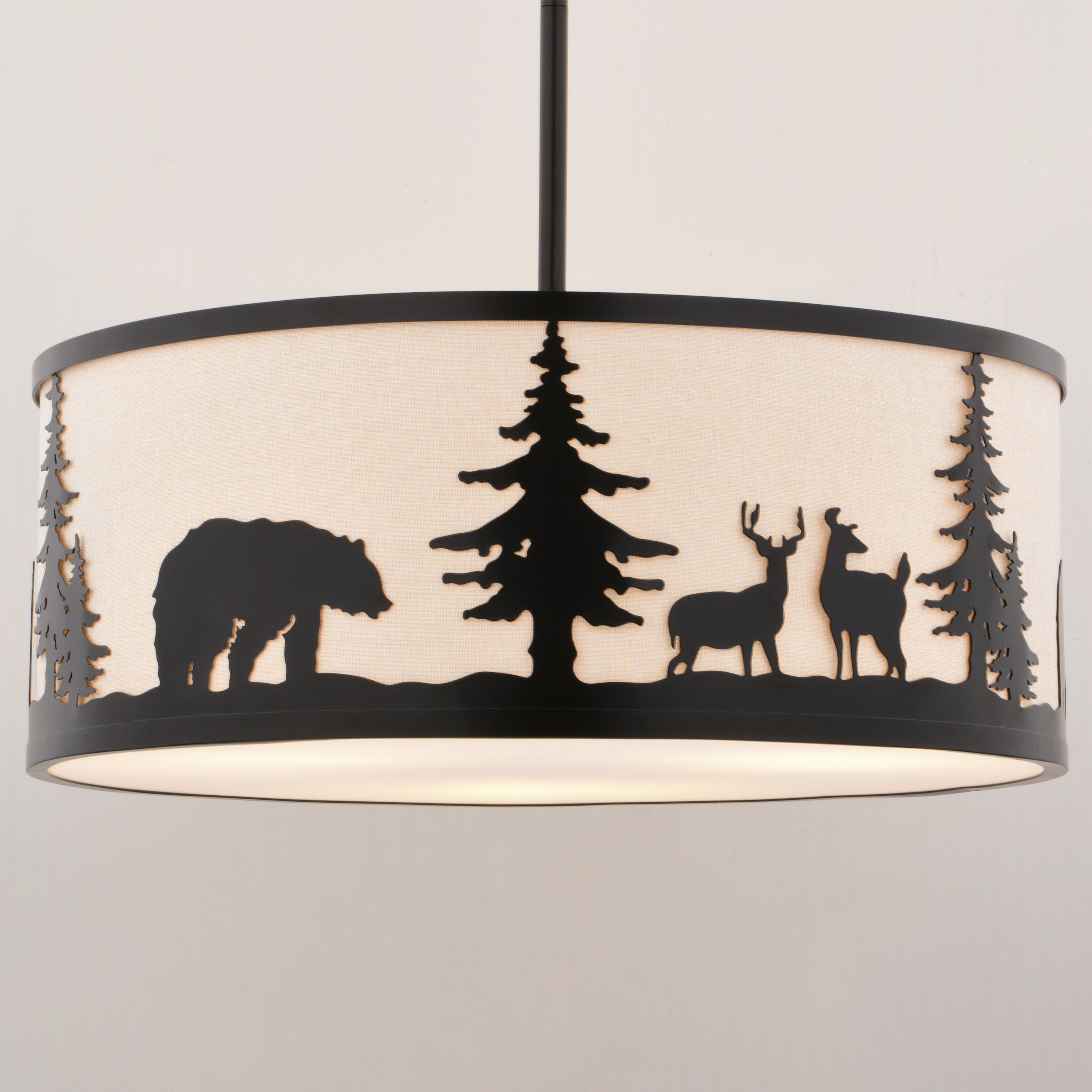 Acadia LED 18 inch Bronze Pendant Ceiling Light