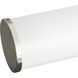 Phase 6.2 LED 36 inch Brushed Nickel Linear Vanity Light Wall Light