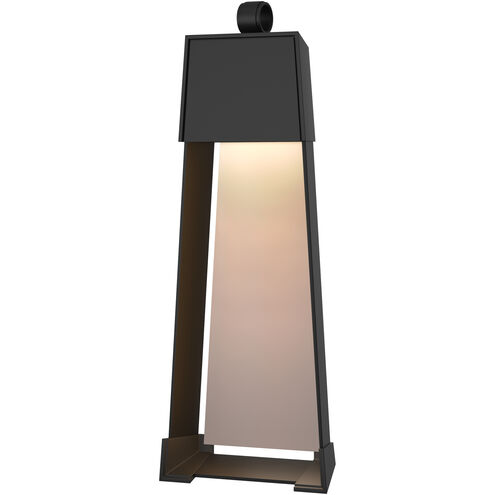 Revere 2 Light 32.4 inch Coastal Black and Coastal Burnished Steel Outdoor Sconce in Coastal Black/Coastal Burnished Steel, Large