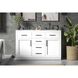 Alden 54 X 35 inch White Bathroom Vanity Cabinet
