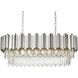 Willow 9 Light 14 inch Chrome Chandelier Ceiling Light